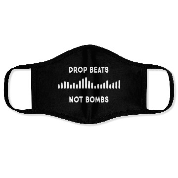 Discover Drop Beats Not Bombs Anti-War Musician Face Masks