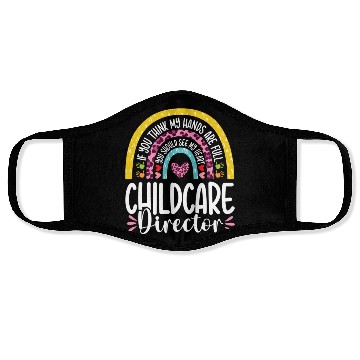 Discover Heart Childcare Director Daycare Teacher Face Masks