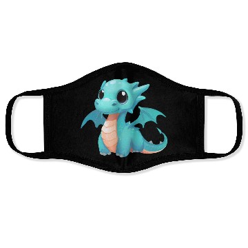 Discover Baby Dragon Puppy Face Masks