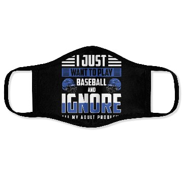 Discover Baseball Pitcher America Baseballer Face Masks