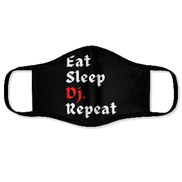Discover Eat Sleep Work Repeat 1 Face Masks