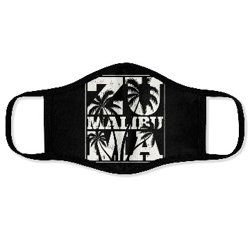 Discover Malibu Us Resorts Designs Face Masks