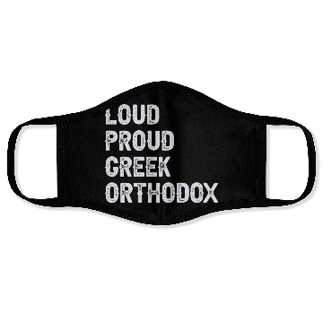Discover Loud Proud Greek Orthodox Face Masks