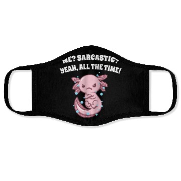 Discover Me Sarcastic Yeah All the Time Funny Nerd Humor We Face Masks