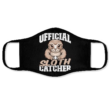 Discover Sloth Funny Sloth Baseball Face Masks