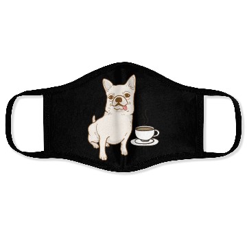 Discover Chihuahua and Coffee Face Masks