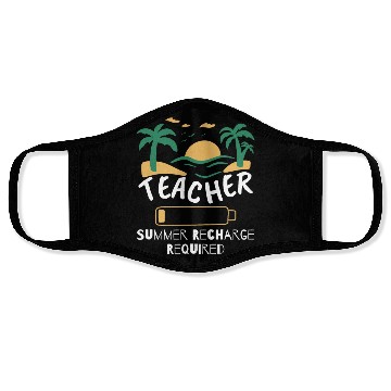 Discover Teacher Summer Recharge Required Face Masks
