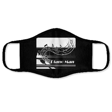 Discover Piano Man Face Masks