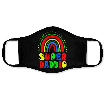 Discover Super Daddio Face Masks