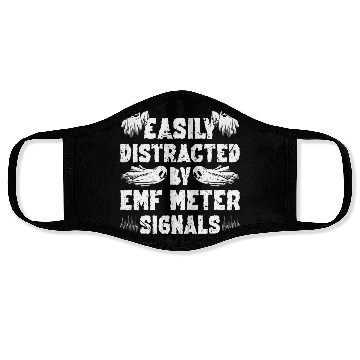 Discover Easily Distracted EMF Meter Signals Ghost Hunting Face Masks