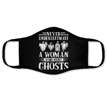 Discover Ghost Hunting Never Understimate Ghost Hunter Face Masks