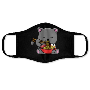 Discover I m so ramen -tic Face Masks