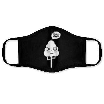 Discover I Hate People Face Masks