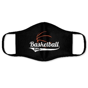 Discover Proud Basketball Dad Face Masks