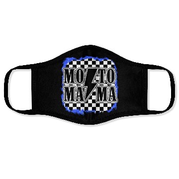 Discover Moto Mama Motocross Racing Dirt Bike Mom Son Race Face Masks