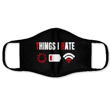 Discover Computer Gamer Gift Things I Hate Face Masks