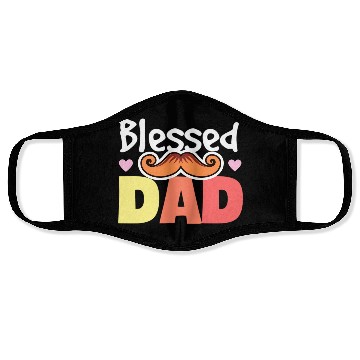 Discover Blessed dad - Father's day gift Face Masks
