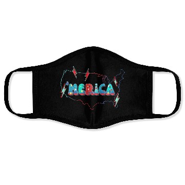 Discover Merica Happy 4Th Of July Independence American Day Face Masks