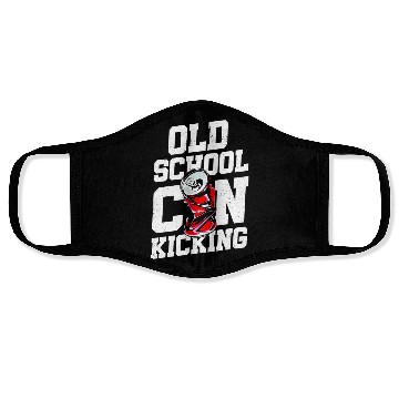 Discover Old School Can Kicking Street Game 90s Kid Face Masks