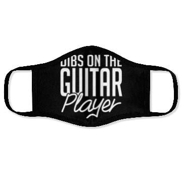Discover Dibs On The Guitar Player Face Masks