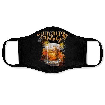 Discover Blutgruppe Whisky Cocktail for Bartender Face Masks