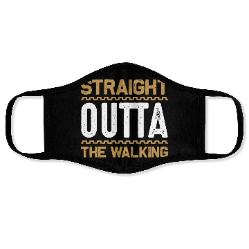 Discover Walking Straight Face Masks