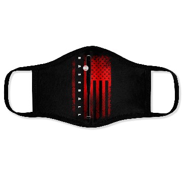 Discover American Flag Baseball - Baseball Face Masks