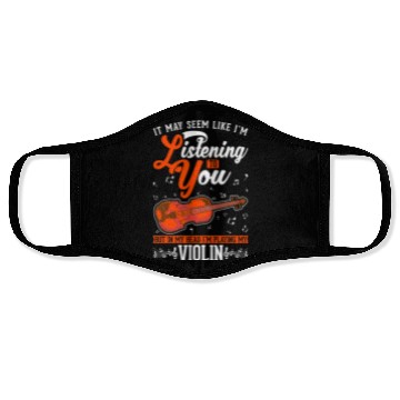 Discover Violin Violin Teacher Violinist Face Masks