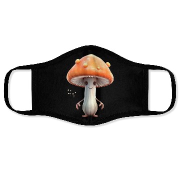 Discover Sweet Mushroom Leander Face Masks