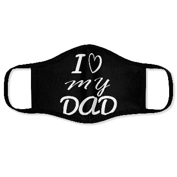 Discover i love my dad Face Masks