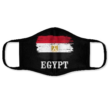 Discover Vintage Egypt Flag For Face Masks