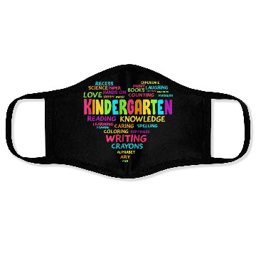 Discover Heart Kindergarten Team Teacher Student Back To Face Masks