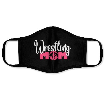 Discover Wrestling Mom Face Masks