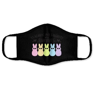 Discover Teaching Favorite Bunnies Teacher Easter Face Masks