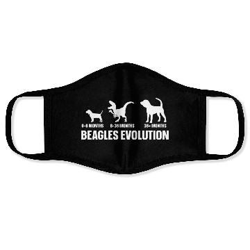 Discover Beagles Evolution For A Beagle Owner Face Masks