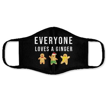 Discover everyone loves ginger green Face Masks