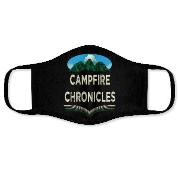 Discover Campfire Chronicles Wildlife Camping Outdoor Campe Face Masks