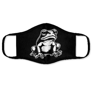 Discover Frog Amphibian Toad Face Masks