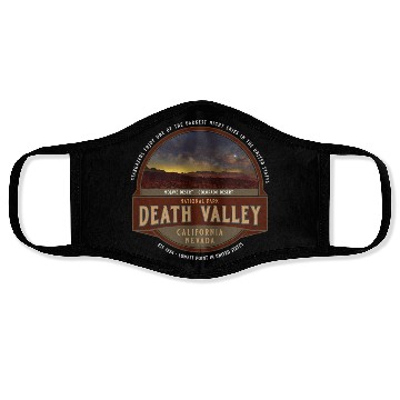 Discover Death Valley National Park Face Masks