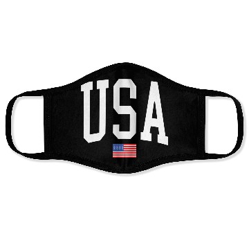 Discover Usa American Flag Wo Patriotic July 4Th Face Masks