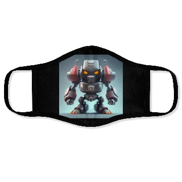Discover Angry 3D Robot Face Masks