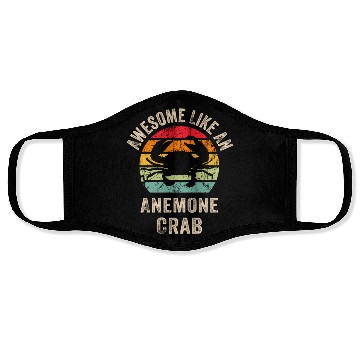 Discover Awesome Like An Anemone Crab Anemone Crab Face Masks