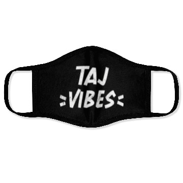 Discover Taj Vibes Squad Family Reunion First Last Name Face Masks