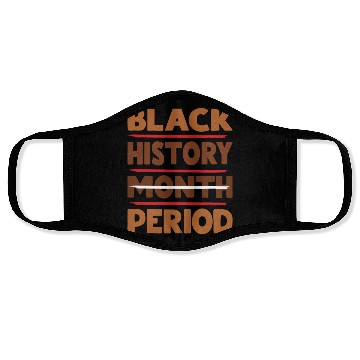 Discover Black History Month Period Melanin Face Masks