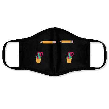 Discover Teacher life - Gift for Teacher's lovers Face Masks