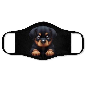 Discover Rottweiler Loyalty Face Masks