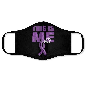 Discover This Is Me Epilepsy Warrior Face Masks