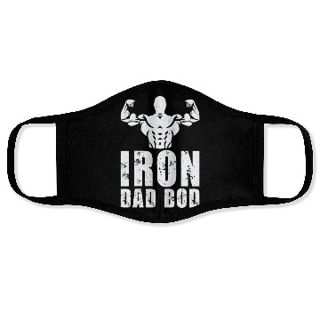 Discover Fitness Fathers Day Gym Workout Training Coach Face Masks