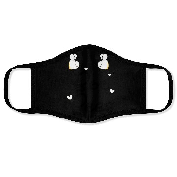 Discover boo bees green Face Masks