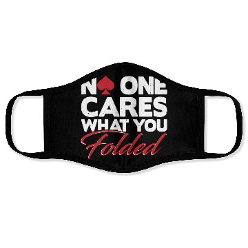 Discover Poker Texas Hold'Em Gambling Face Masks